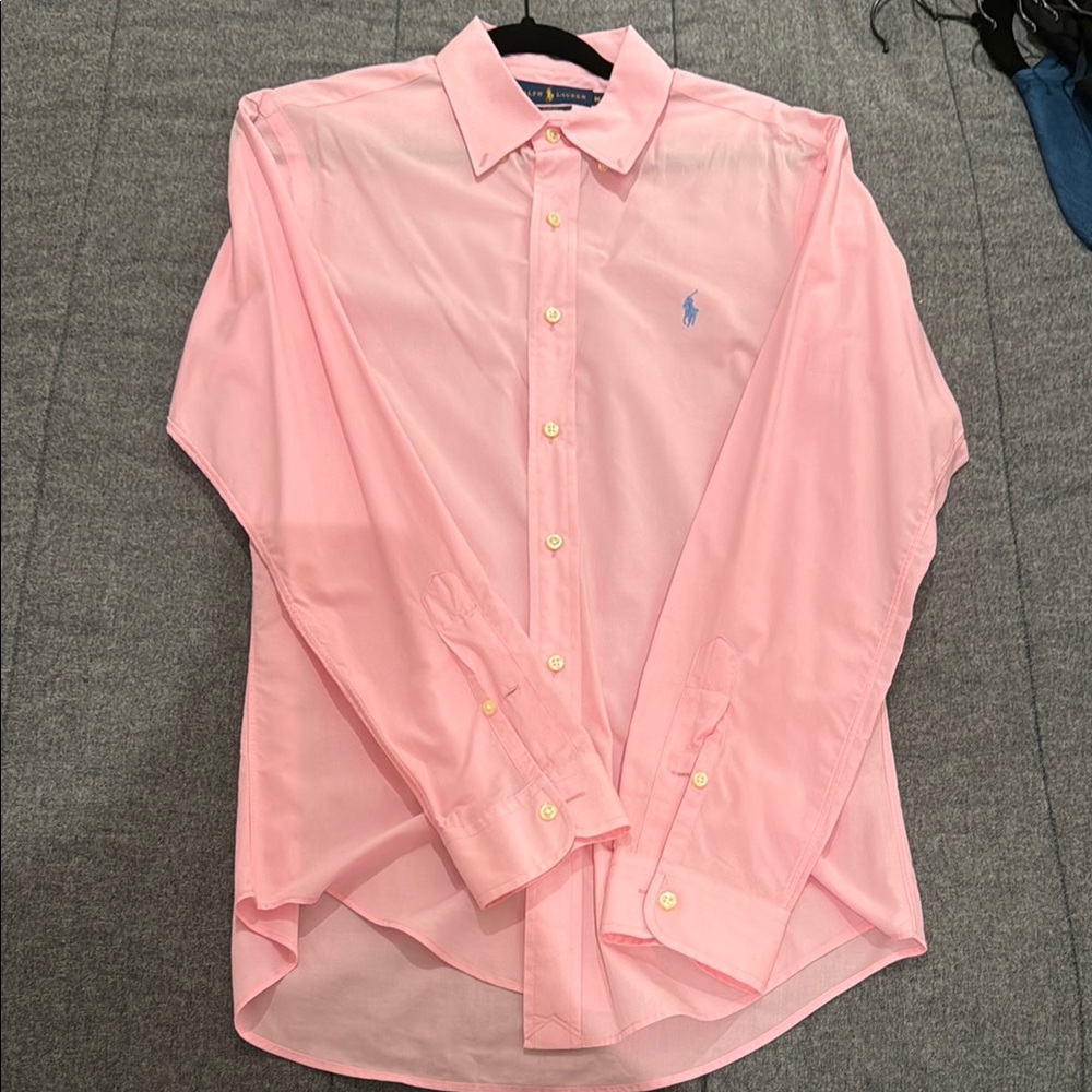 Ralph Lauren Men's Pink Dress Shirt
